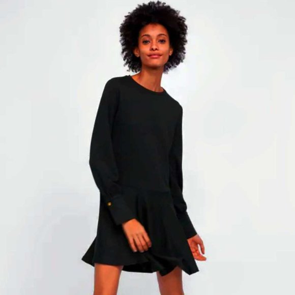 Zara Dresses & Skirts - Zara Dropped Waist Dress NWT
